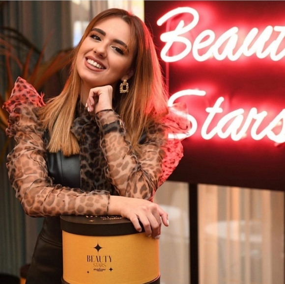 Zara Animal Print Organza Blouse - Picture 3 of 11